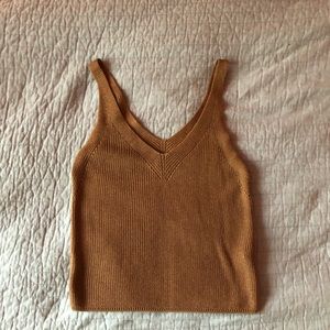 Urban Heritage Brown Sweater Tank top